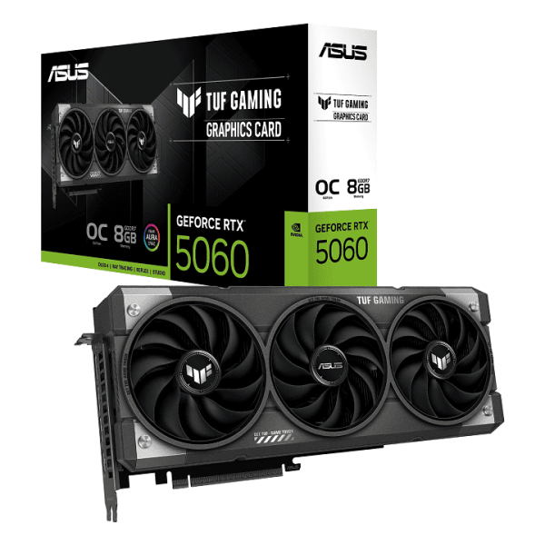 Tarjeta de Video Asus TUF RTX 5060 OC 8G