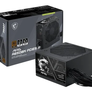 Fuente de Poder MSI MAG A650BN PCIE5 III Bronce