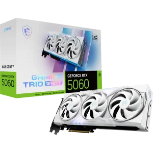 Tarjeta de Video MSI RTX 5060 8G Gaming Trio OC White