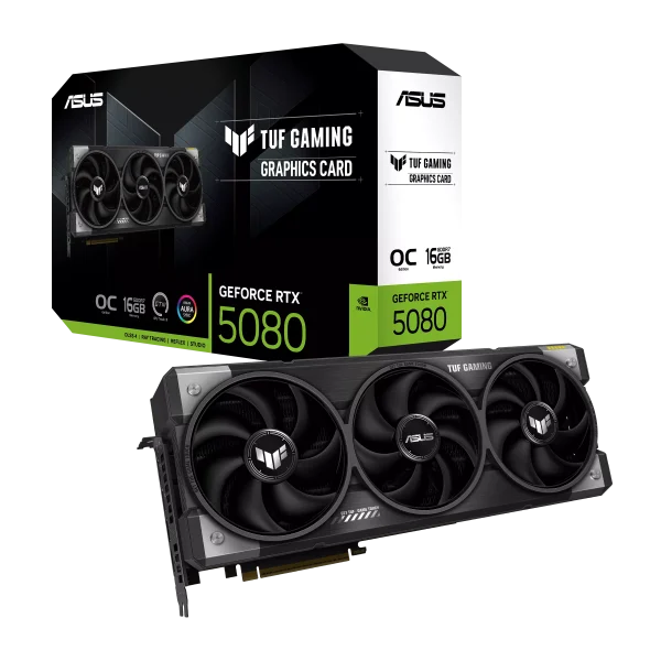 Tarjeta de Video Asus TUF RTX 5080 16GB GDDR7 OC Edition