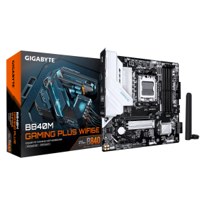 Placa Madre Gigabyte B840M GAMING PLUS WIFI6E - AM5, DDR5, M-ATX