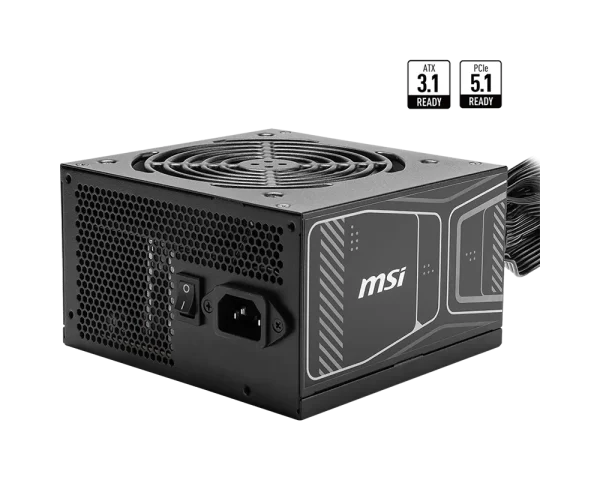 Fuente de Poder MSI MAG A750GN PCIE5 - Gold / ATX 3.1 / PCIE 5.1